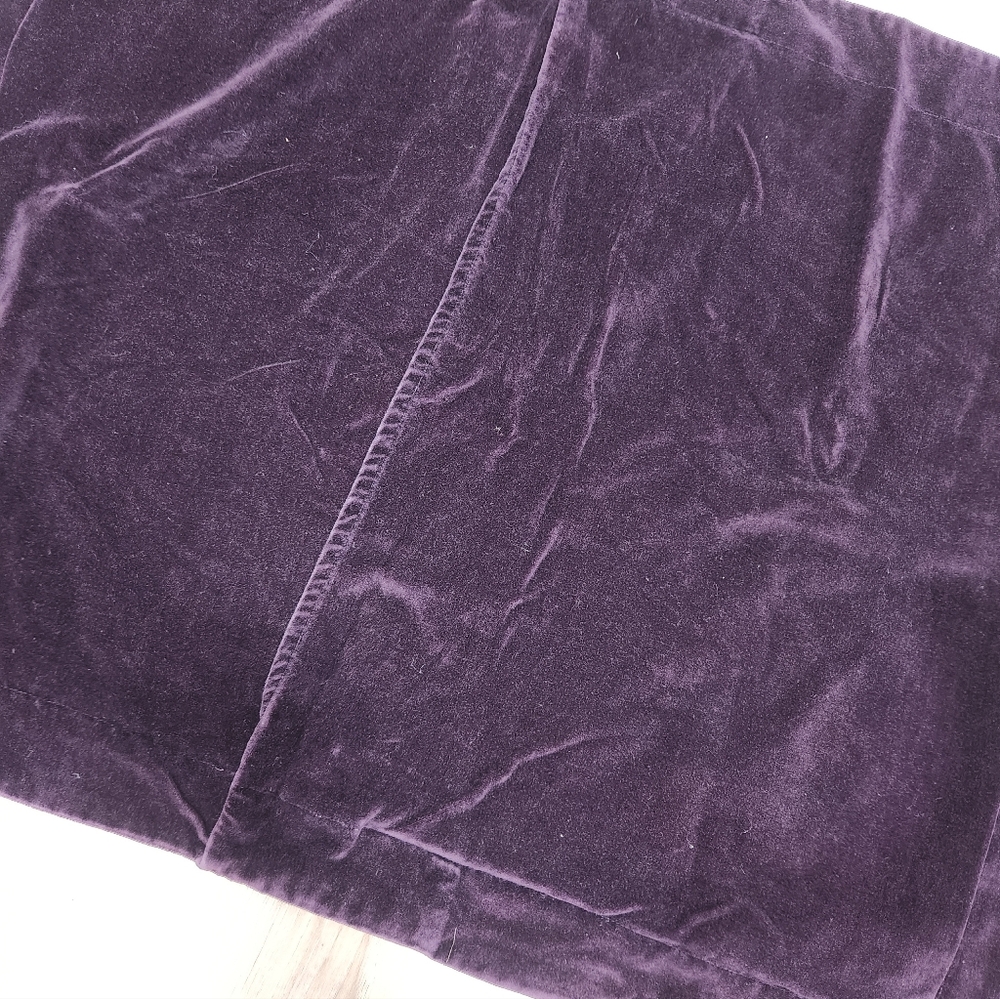 Purple Velvet Pillowcase - Picture 3 of 3